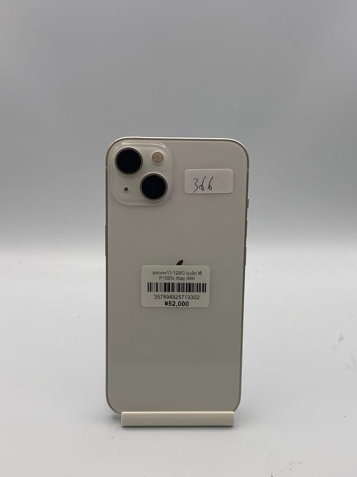 iphone 13  thường 128G bản quốc tế màu Trắng